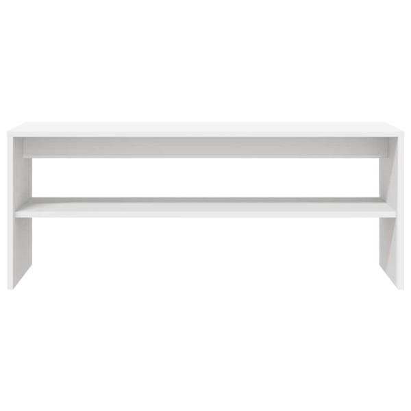 TV-Schrank Weiß 100x40x40 cm Holzwerkstoff