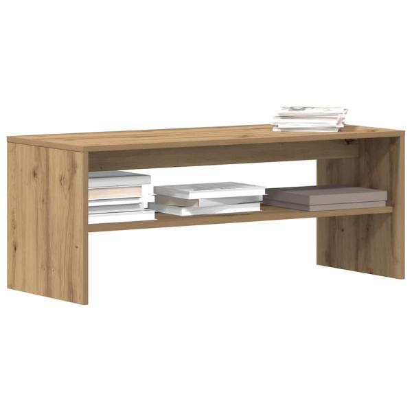 ARDEBO.de - TV-Regal Artisan-Eiche 100x40x40 cm Holzwerkstoff