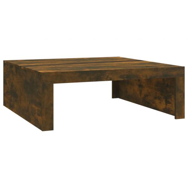 Couchtisch Räuchereiche 100x100x35 cm Holzwerkstoff