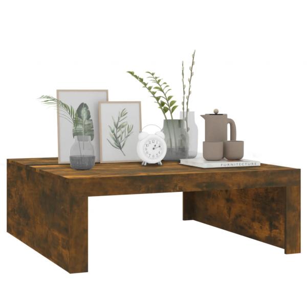 Couchtisch Räuchereiche 100x100x35 cm Holzwerkstoff