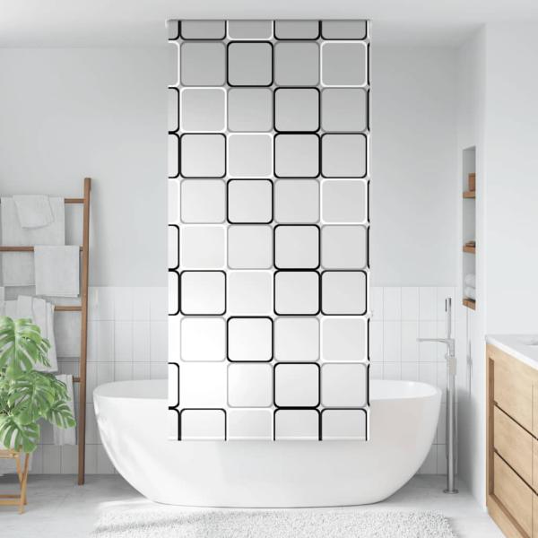 ARDEBO.de - Duschrollo 90x240 cm Stoffbreite 86 cm