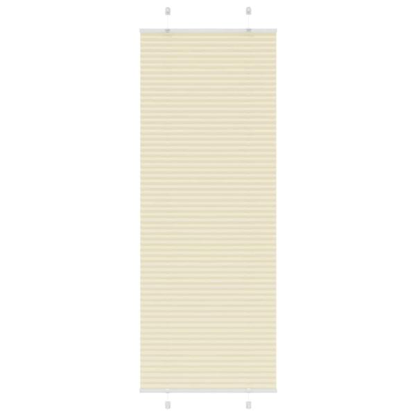 ARDEBO.de - Plissee Creme 70x200 cm Stoffbreite 69,4 cm Polyester