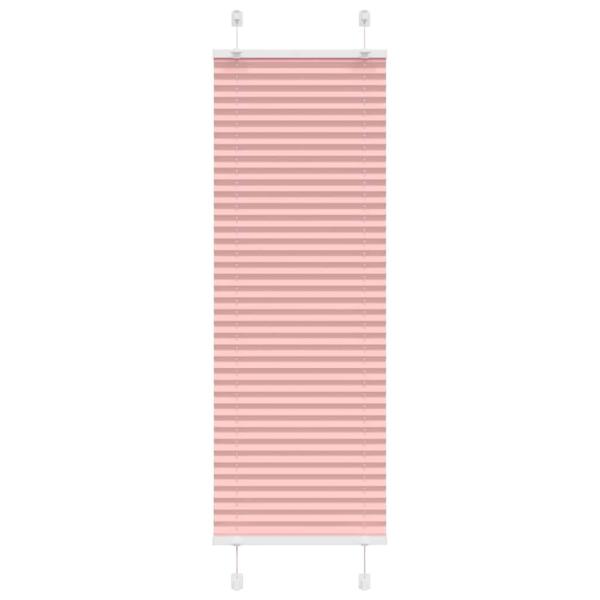 ARDEBO.de - Plissee Rosa 50x100 cm Stoffbreite 49,4 cm Polyester