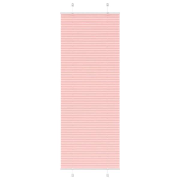 ARDEBO.de - Plissee Rosa 70x200 cm Stoffbreite 69,4 cm Polyester