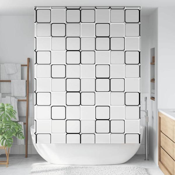 ARDEBO.de - Duschrollo 150x240 cm Stoffbreite 146 cm