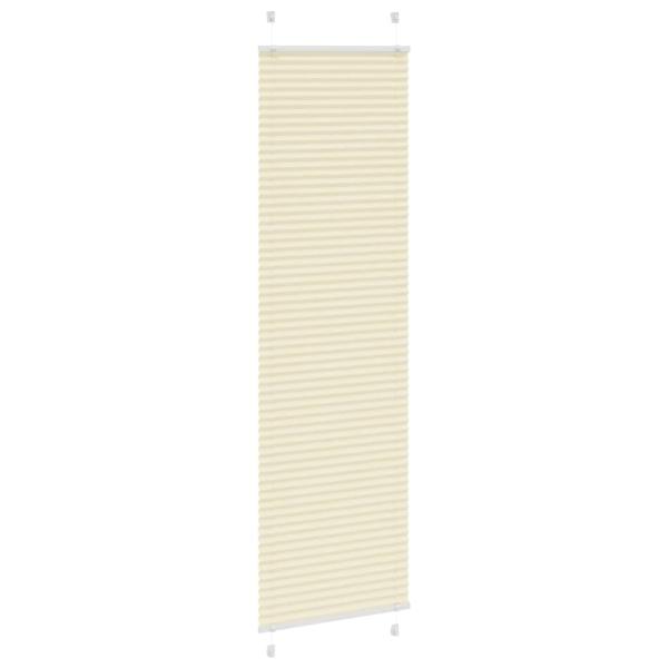 Plissee Creme 65x200 cm Stoffbreite 64,4 cm Polyester