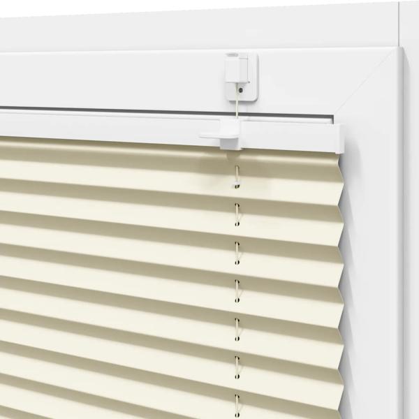 Plissee Creme 110x100 cm Stoffbreite 109,4 cm Polyester