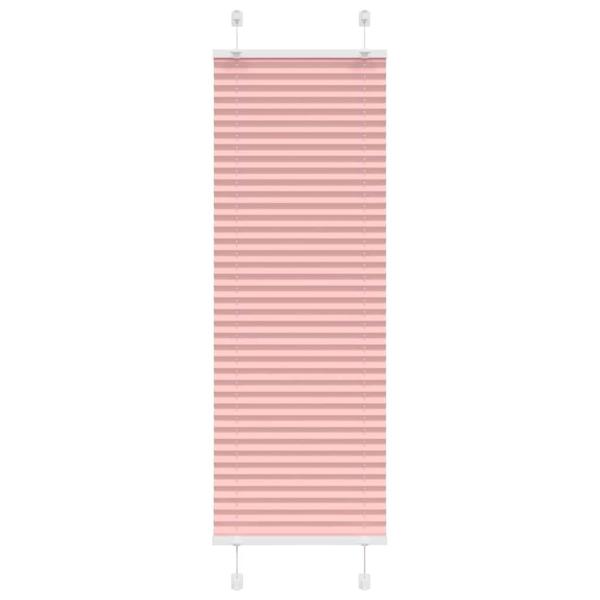 ARDEBO.de - Plissee Rosa 45x100 cm Stoffbreite 44,4 cm Polyester