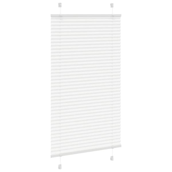Plissee Weiß 70x100 cm Stoffbreite 69,4 cm Polyester