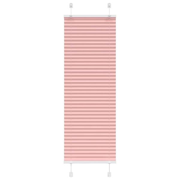 ARDEBO.de - Plissee Rosa 40x150 cm Stoffbreite 39,4 cm Polyester