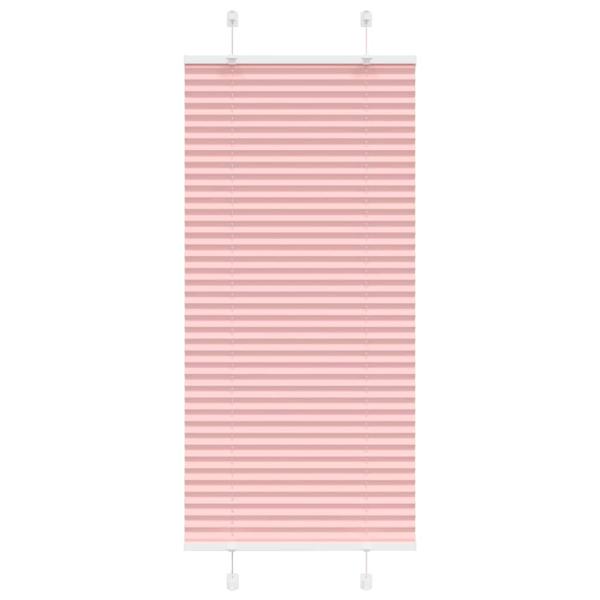 ARDEBO.de - Plissee Rosa 65x150 cm Stoffbreite 64,4 cm Polyester