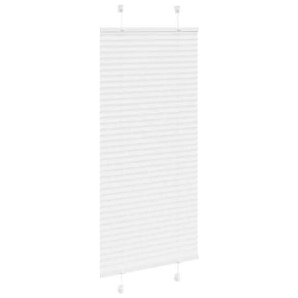 Plissee Weiß 60x100 cm Stoffbreite 59,4 cm Polyester