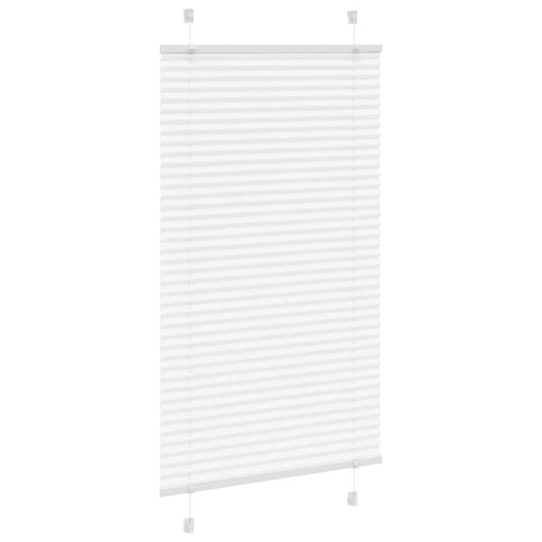 Plissee Weiß 70x150 cm Stoffbreite 69,4 cm Polyester