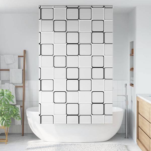 ARDEBO.de - Duschrollo 130x240 cm Stoffbreite 126 cm
