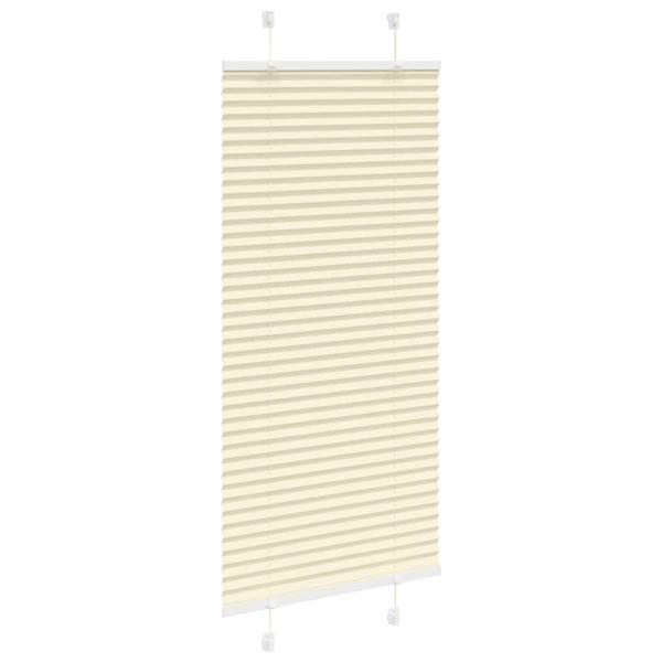 Plissee Creme 60x100 cm Stoffbreite 59,4 cm Polyester