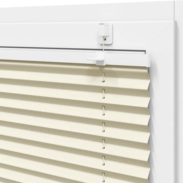 Plissee Creme 60x100 cm Stoffbreite 59,4 cm Polyester