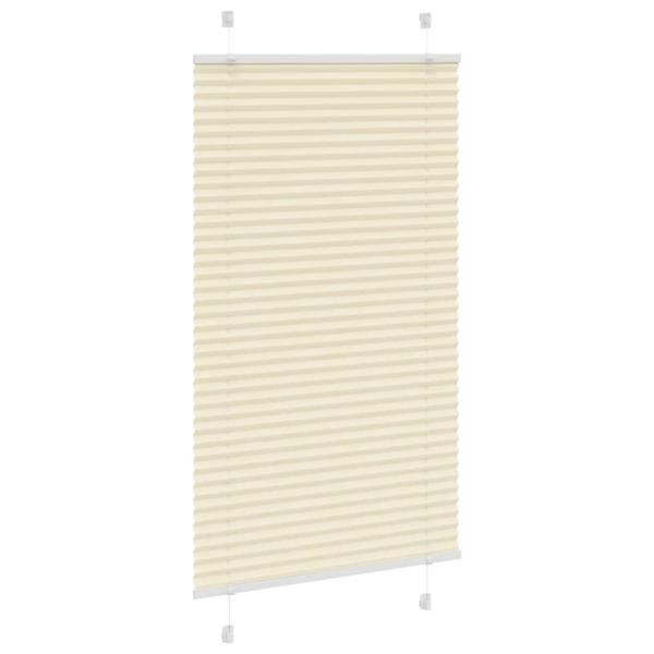 Plissee Creme 80x150 cm Stoffbreite 79,4 cm Polyester