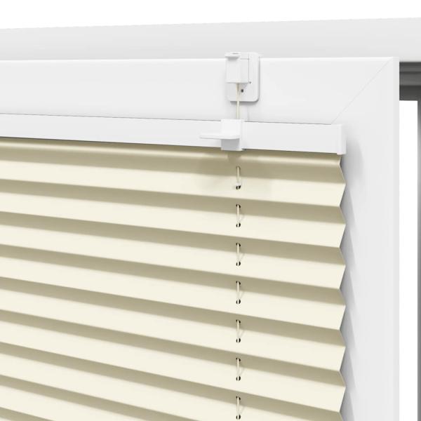 Plissee Creme 50x150 cm Stoffbreite 49,4 cm Polyester