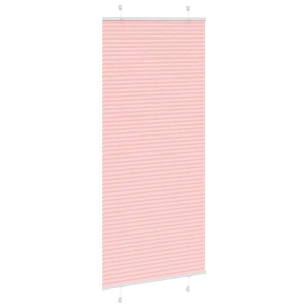 Plissee Rosa 100x200 cm Stoffbreite 99,4 cm Polyester