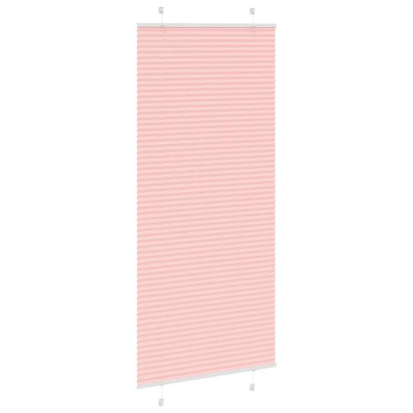 Plissee Rosa 90x200 cm Stoffbreite 89,4 cm Polyester