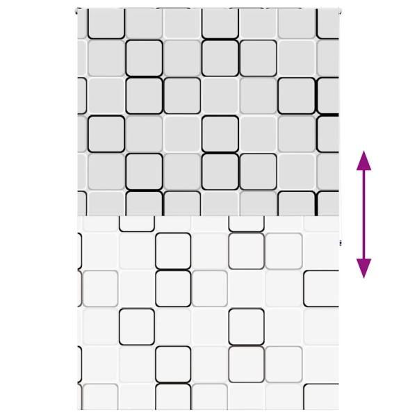 Duschrollo 160x240 cm Stoffbreite 156 cm