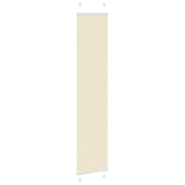 Plissee Creme 45x200 cm Stoffbreite 44,4 cm Polyester