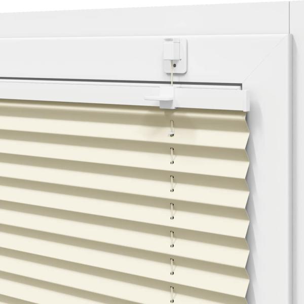 Plissee Creme 45x200 cm Stoffbreite 44,4 cm Polyester