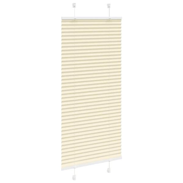 Plissee Creme 55x150 cm Stoffbreite 54,4 cm Polyester