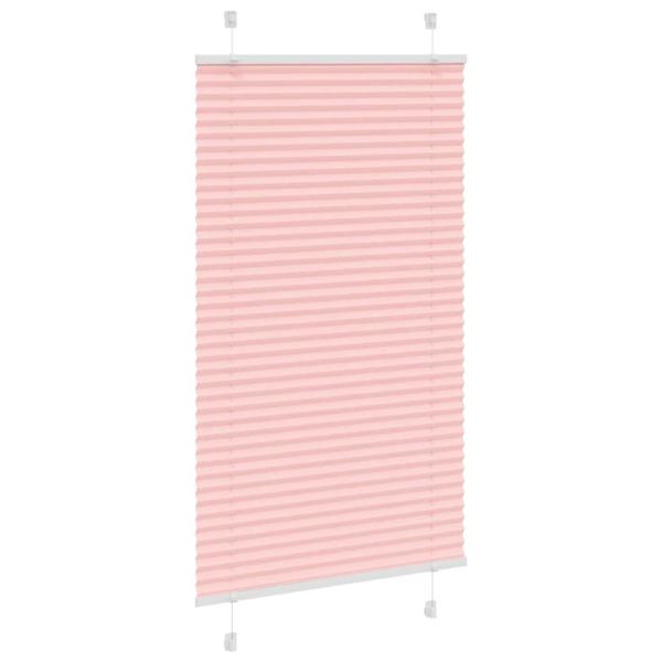 Plissee Rosa 75x100 cm Stoffbreite 74,4 cm Polyester