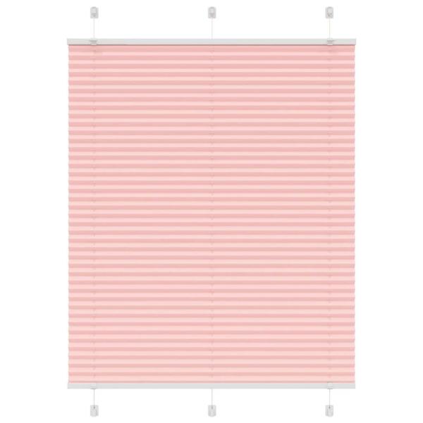 ARDEBO.de - Plissee Rosa 105x150 cm Stoffbreite 104,4 cm Polyester