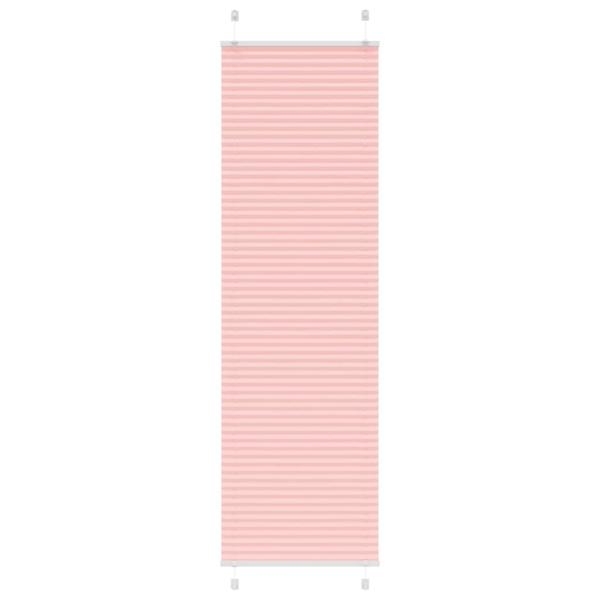 ARDEBO.de - Plissee Rosa 65x200 cm Stoffbreite 64,4 cm Polyester