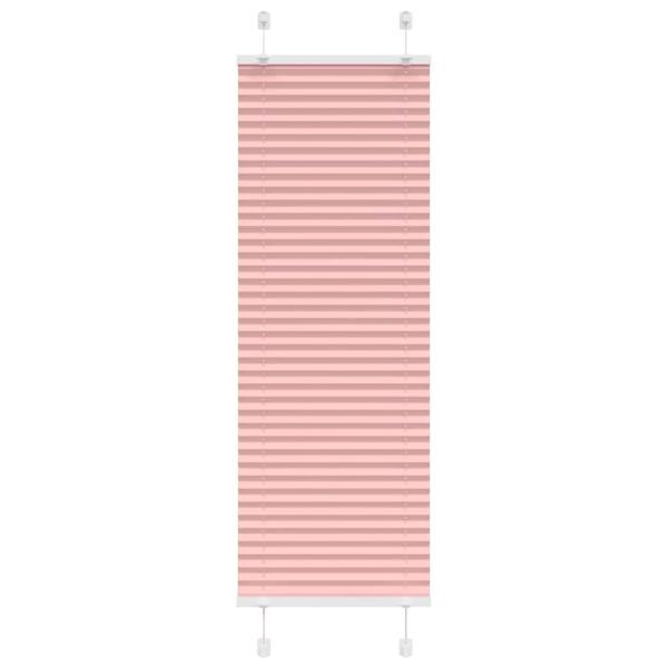ARDEBO.de - Plissee Rosa 45x150 cm Stoffbreite 44,4 cm Polyester