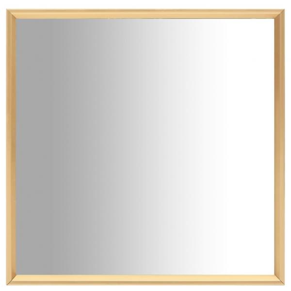 ARDEBO.de - Spiegel Golden 40x40 cm