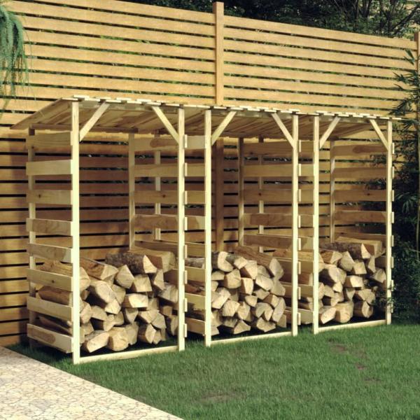ARDEBO.de - Pergolen mit Dach 3 Stk. 100x90x200 cm Kiefernholz Imprägniert