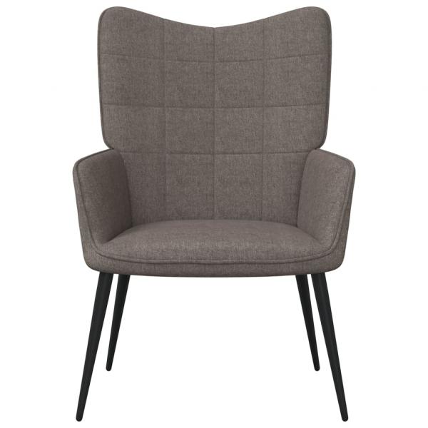 Relaxsessel Taupe Stoff