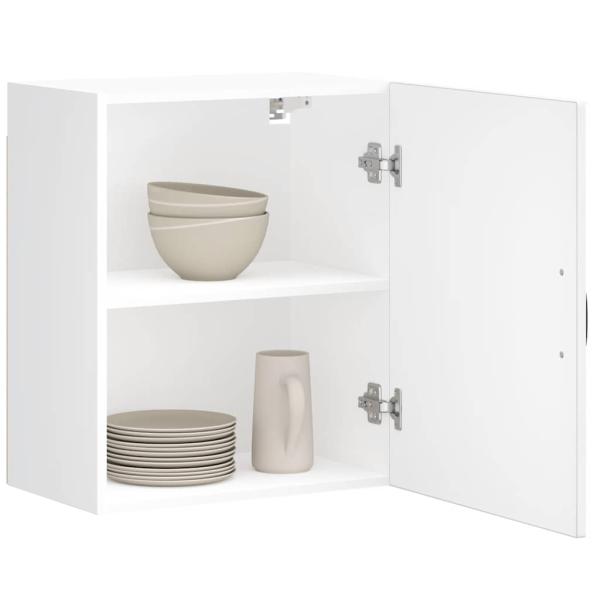 ARDEBO.de - Küchen-Hängeschrank Lucca Hochglanz-Weiß Holzwerkstoff