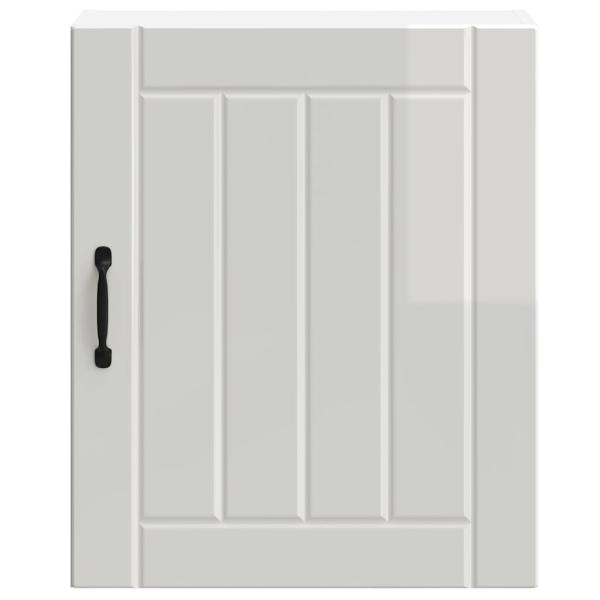 Küchen-Hängeschrank Lucca Hochglanz-Weiß Holzwerkstoff
