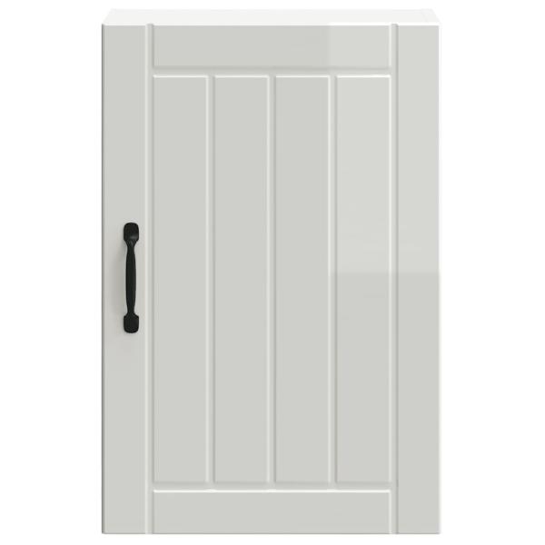 Küchen-Hängeschrank Lucca Hochglanz-Weiß Holzwerkstoff
