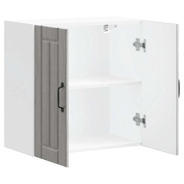 K?chen-H?ngeschrank Lucca Grau Sonoma Holzwerkstoff