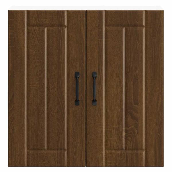 Küchen-Hängeschrank Lucca Braun Eichen-Optik Holzwerkstoff