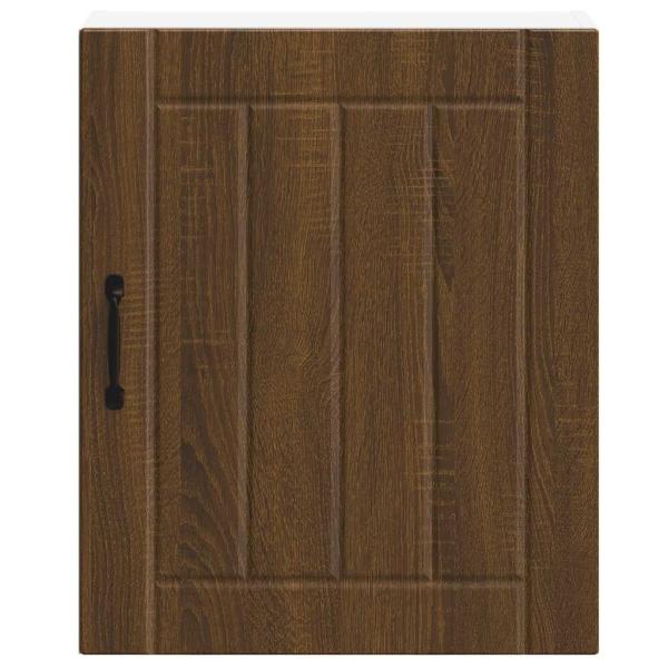 Küchen-Hängeschrank Lucca Braun Eichen-Optik Holzwerkstoff