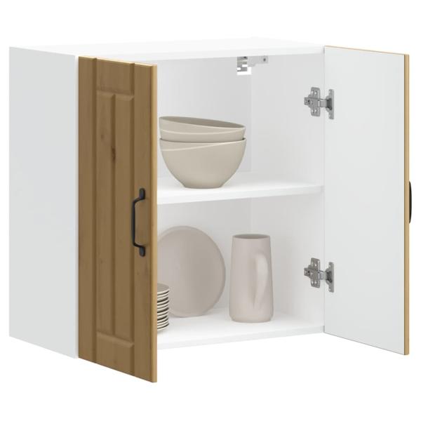 ARDEBO.de - Küchen-Hängeschrank Lucca Artisan-Eiche Holzwerkstoff
