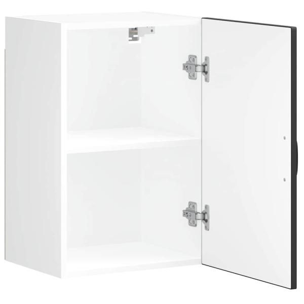 Küchen-Hängeschrank Lucca Schwarz Holzwerkstoff