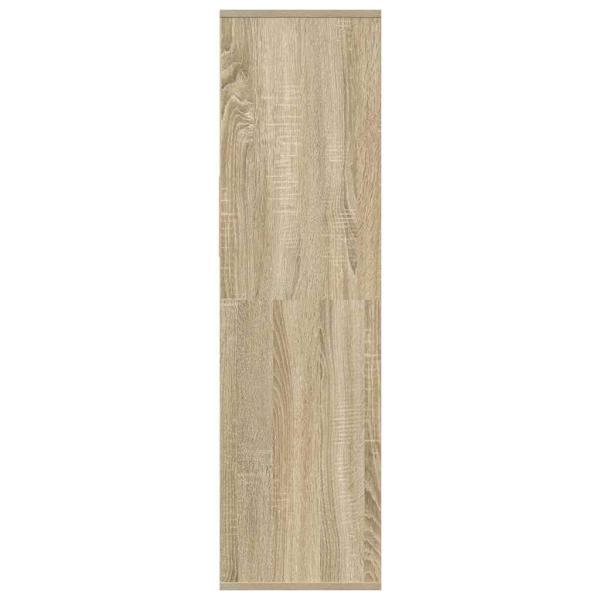 Bücherregal Sonoma-Eiche 34x31x112 cm Holzwerkstoff