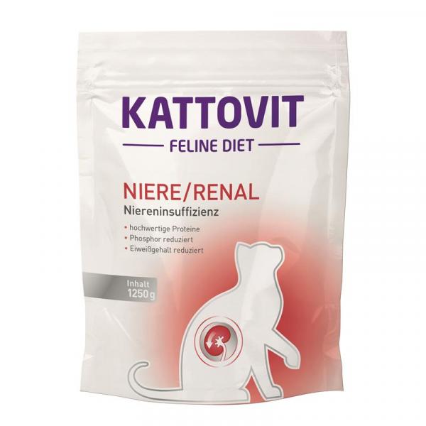 ARDEBO.de Kattovit Feline Diet Niere/Renal 1250g