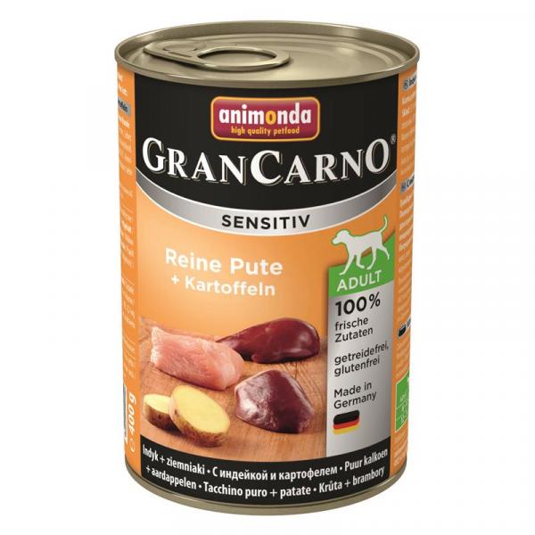 ARDEBO.de Animonda Dog GranCarno Adult Sensitive Pute & Kartoffel pur 400g