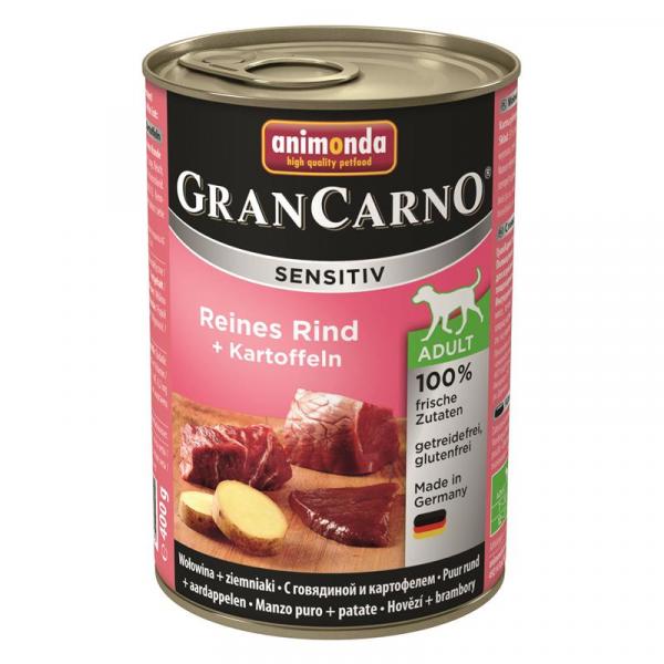 ARDEBO.de Animonda Dog GranCarno Adult Sensitive Rind & Kartoffeln 400g