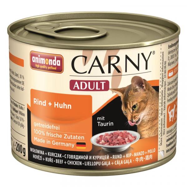 ARDEBO.de Animonda Cat Carny Adult Rind & Huhn 200g