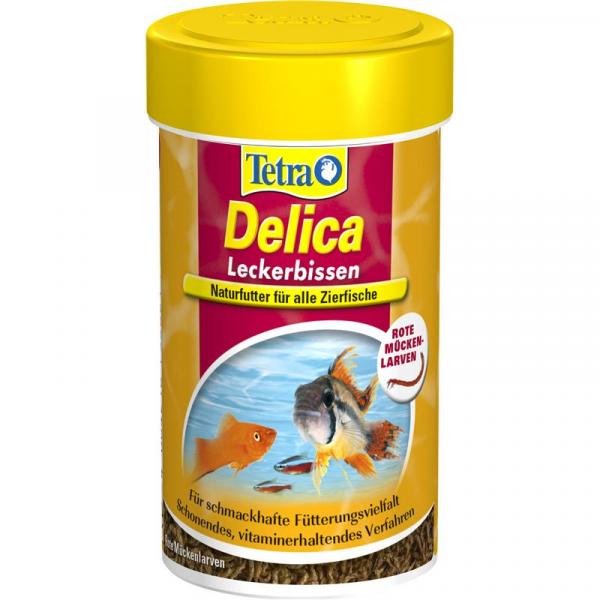 ARDEBO.de Tetra Delica Rote Mückenlarven 100 ml