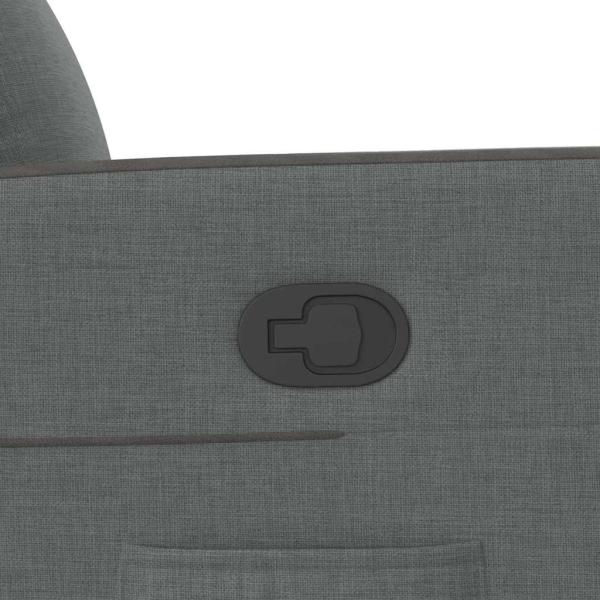 Relaxsessel Dunkelgrau Stoff